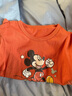 迪士尼寶寶男童t恤短袖2025新款夏季透氣米奇純棉薄款上衣男孩兒童夏裝半袖 迪開(kāi)心米奇焦橙 140 曬單實(shí)拍圖