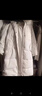 皮爾卡丹（pierre cardin）白色服女款2025年新款中長(cháng)款白鴨絨時(shí)尚洋氣顯瘦冬季加厚外套 白杏色 狐貍毛 M 105-120斤 曬單實(shí)拍圖
