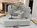 蝴蝶牌（BUTTERFLY）A19家用電動(dòng)多功能臺式低音蝴蝶縫紉機吃厚薄多線(xiàn)跡 帶擴展板 曬單實(shí)拍圖