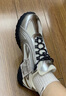 安踏雀躍丨德訓鞋薄底鞋芭蕾風(fēng)賽車(chē)鞋女子時(shí)尚潮流舒適板鞋休閑運動(dòng)鞋 亮銀黑-3 36.5 (女6) 曬單實(shí)拍圖