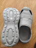 稻草人洞洞鞋男士釣魚(yú)涼鞋工裝戶(hù)外穿運動(dòng)大碼防滑涉水沙灘拖鞋灰 42-43 曬單實(shí)拍圖