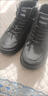 啄木鳥(niǎo)馬丁靴男秋冬季2025新款加絨保暖高幫工裝鞋男士休閑運動(dòng)鞋勞保鞋 灰色 【專(zhuān)柜特價(jià)】【收藏加購優(yōu)先發(fā)貨】 42 標準尺碼 曬單實(shí)拍圖