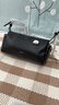 Songmont山下有松循跡mini相機包頭層牛皮女單肩斜挎手機包【李娜同款】 煙墨黑（白鋼五金）現貨 曬單實(shí)拍圖