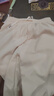 勛貍粑羊羔絨褲子女春秋冬季加絨加厚保暖抗寒外穿寬松休閑燈芯絨闊腿褲 米白色-冬季 羊羔絨  L 95-110斤 曬單實(shí)拍圖