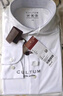 CULTUM溫莎領(lǐng)免燙襯衫男商務(wù)正裝修身長(cháng)袖襯衣紳士西裝打底 白色 白色扣子 XL 曬單實(shí)拍圖