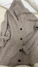 優(yōu)衣庫男女裝souffle?yarn舒芙蕾針織開(kāi)衫/毛衣毛衫25新款480023 32 深米色 M 曬單實(shí)拍圖