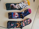寶蓋丁復古學(xué)院風(fēng)彩色潮襪男女襪子秋冬中筒襪ins情侶個(gè)性創(chuàng  )意油畫(huà)棉襪 A組-文藝 3雙 均碼 曬單實(shí)拍圖