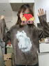 UR2025秋季新款女裝琥珀流光風(fēng)動(dòng)物卡通長(cháng)袖針織衫UWH950106 曬單實(shí)拍圖