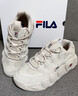 FILA 斐樂(lè)官方可頌鞋面包鞋2025年男鞋厚底休閑老爹鞋 曬單實(shí)拍圖
