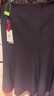 皮爾卡丹（pierre cardin）針織毛呢魚(yú)尾裙長(cháng)裙秋冬女新款高腰顯瘦加厚冬季休閑裙半身裙長(cháng)款 黑色厚面料款 裙長(cháng)90CM 4XL 【體重140-150斤】 曬單實(shí)拍圖