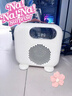 志高取暖器家用暖風(fēng)機電熱取暖器小型節能省電輕音速熱風(fēng)機電暖器客廳小太陽(yáng)辦公宿舍臥室取暖神器 頂配遙控款-帶數顯可定時(shí)-3秒速熱-1.3米電源線(xiàn) 曬單實(shí)拍圖