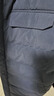 諾帝卡（NAUTICA）男裝25秋冬新款抗菌尼龍皺感白鴨絨翻領(lǐng)羽絨服男JE5309 藏青色4NV M 曬單實(shí)拍圖
