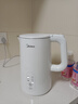 美的（Midea）電熱水壺燒水壺自動(dòng)斷電長(cháng)效保溫一體恒溫壺食品304不銹鋼價(jià)保11.11 1500W快速加熱1.5升 SH15X301 曬單實(shí)拍圖
