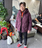唐致中老年羽絨服女短款中式加厚媽媽冬裝60歲70老人奶奶太太冬季外套 紫紅 2XL 【建議106-120斤】 曬單實(shí)拍圖