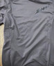 必邁新款輕薄透氣云感速干長(cháng)袖T恤柔軟舒適吸濕排汗抑菌彈力運動(dòng)上衣 騎士黑【男】 L 曬單實(shí)拍圖