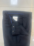 雅戈爾2025新款商務(wù)休閑長(cháng)褲男士休閑褲微彈易打理 灰藍 175/80A 曬單實(shí)拍圖