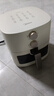 美的（Midea）空氣炸鍋大容量不用翻面家用多功能電炸鍋智能定時(shí)無(wú)油低脂煎炸鍋溫控炸雞薯機條空氣烤箱 KZE5383【雙旋鈕控溫控時(shí)】可視免翻面 5.3L 曬單實(shí)拍圖