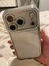 奢華水鉆適用蘋(píng)果17promax手機殼iPhone17pro新款帶鏡頭膜16透明高級感15全包防摔14硅膠軟13女12 【太空銀】奢華閃鉆鑲邊-帶鏡頭膜-高透背板 iPhone 17 Pro Max 曬單實(shí)拍圖