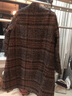 皮爾卡丹（pierre cardin）秋冬裝大品牌2025年新款女裝冬季雙面羊絨大衣毛呢子外套長(cháng)款風(fēng)衣  格子外套 M 曬單實(shí)拍圖