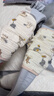 babyincoming嬰兒背帶口水巾雙肩腰凳通用純棉紗布A類(lèi)胸前二狗帶磨牙毛巾圍兜 大象長(cháng)頸鹿【A類(lèi)純棉三件套】 曬單實(shí)拍圖