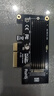 綠聯(lián)PCIe轉M.2 NVMe拓展卡兼容PCIe5.0/4.0/3.0適用臺式主機電腦機箱x4/x8/x16擴展SSD固態(tài)硬盤(pán)轉接卡 曬單實(shí)拍圖