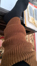 浪莎襪套女堆堆襪秋冬新款襪子女士時(shí)尚針織保暖雪地靴小腿襪套 曬單實(shí)拍圖