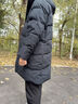 安踏六度芯羽絨服丨中長(cháng)款運動(dòng)羽絨男冬季保暖鴨絨棉服防潑水外套 曬單實(shí)拍圖