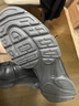 百麗厚底增高健步鞋男25秋新抓紋牛皮戶(hù)外休閑運動(dòng)鞋A2215CM5預售 黑色 43 (265mm) 曬單實(shí)拍圖