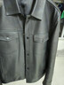 利郎皮衣男翻領(lǐng)綿羊頭層皮革商務(wù)時(shí)尚皮夾克外套25秋季 曬單實(shí)拍圖