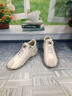 公羊高幫鞋子女2025新款白色短靴女款百搭真皮運動(dòng)休閑小白鞋女鞋 白色 3063 38 曬單實(shí)拍圖