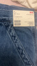 優(yōu)衣庫男裝女裝牛仔工裝短褲/水洗產(chǎn)品褲子休閑寬松中褲477165 66 藍色 3XL /185/112C 曬單實(shí)拍圖