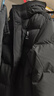 鴨鴨（YAYA）王一博同款冰殼系列戶(hù)外極寒羽絨服男士新款長(cháng)款情侶加厚女外套 青光黑色【現貨速發(fā)】 2XL /185充絨292克 曬單實(shí)拍圖