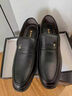 蜘蛛王男鞋真皮牛皮商務(wù)正裝鞋 ZZ5088黑色 單層 真皮軟底 43 (265mm) 標準皮鞋尺碼 曬單實(shí)拍圖