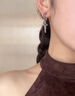 蔓笙復古十字架流蘇耳環(huán)男士耳墜輕奢高級感耳釘小眾設計耳扣朋克耳飾 單只 曬單實(shí)拍圖
