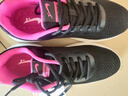 貴人鳥(niǎo)女運動(dòng)鞋子跑步跳繩緩震軟底旅游鞋  黑色/粉 女  39    曬單實(shí)拍圖