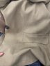 ROEYSHOUSE羅衣高級通勤西裝外套秋冬裝新款時(shí)尚職業(yè)修身西服套裝10135 卡其色 （外套） S 曬單實(shí)拍圖