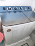 長(cháng)虹半自動(dòng)波輪洗衣機 家用老式雙缸雙桶 洗脫一體機 大容量脫水甩干機 以舊換新 洗脫21.8公斤【洗滌15公斤+脫水6.8公斤】 曬單實(shí)拍圖