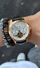 歐品客手表男款男士手表品牌十大名表2026新款全自動(dòng)機械表夜光防水男表 免費終身質(zhì)保/3186玫殼白面棕皮帶 曬單實(shí)拍圖