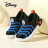 迪士尼（Disney）男女童毛毛蟲(chóng)一腳蹬童鞋中大童春秋透氣運動(dòng)鞋 黑色/寶藍  29  曬單實(shí)拍圖