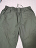 羅蒙（ROMON）夏季純棉工裝褲男士薄款寬松直筒褲中青年休閑褲子男大碼百搭男褲 軍綠 【夏季薄款】 L 【建議125-140斤】 曬單實(shí)拍圖