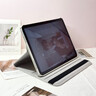 輝烈適用蘋(píng)果平板iPad11保護殼iPad11新2025款保護套360°旋轉皮套11英寸全包防摔簡(jiǎn)約創(chuàng  )意支撐平板殼 360°旋轉皮套【白色】 iPad 第11代 2025款（11英寸） 曬單實(shí)拍圖