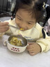 英氏（YEEHOO）寶寶輔食碗嬰兒喝湯碗喝粥碗帶蓋吸管碗吃飯碗嬰兒專(zhuān)用PPSU輔食碗 多功能輔食碗【PPSU材質(zhì)】+贈扭扭勺 曬單實(shí)拍圖