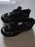 鴻星品尓克大碼41一43運動(dòng)鞋女秋季厚底老爹鞋寬腳胖透氣網(wǎng)面休閑旅游鞋 黑色 41 曬單實(shí)拍圖