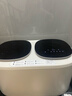 萬(wàn)家能雙倉內衣洗衣機渦輪全自動(dòng)洗烘一體迷你小型雙桶艙內衣內褲專(zhuān)用洗衣機洗襪子高溫家用脫水機清洗機 【洗脫烘煮洗】云感烘干|巴氏UVC除菌|不銹鋼內桶 曬單實(shí)拍圖