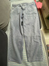 杰克·瓊斯（JACK&JONES）26年春夏季直筒牛仔褲男裝【涼感】潮流寬松錐腿休閑褲子九分男褲 E40淺牛仔藍 905錐形 38 190 W38 曬單實(shí)拍圖