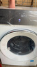 西門(mén)子（SIEMENS）iQ500小幸熨滾筒洗衣機套裝/洗脫一體機 10公斤大容量超氧空氣洗 1400轉全自動(dòng) 1.1洗凈比蒸汽除皺 【洗脫一體】白色-爆款新品丨WG54K7D00W 曬單實(shí)拍圖
