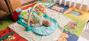 樂(lè )親（Lechin）寶寶爬行墊室內XPE拼接爬爬墊無(wú)毒無(wú)味2.5cm加厚泡沫海綿墊子 動(dòng)物樂(lè )園6片裝 60CM*60CM*2CM【6片裝】 曬單實(shí)拍圖