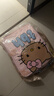 野獸派家居（tbh）三麗鷗Hello Kitty大號絎縫旅行收納袋手提大容量洗漱包 粉色豹紋 曬單實(shí)拍圖