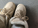 回力真皮踩屎感高幫加絨運動(dòng)鞋女冬季2025新款百搭休閑防滑保暖大棉鞋 卡其升級版店長(cháng) 加絨 39 曬單實(shí)拍圖