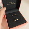 丹尼爾惠靈頓（DanielWellington）dw情侶對戒 時(shí)尚經(jīng)典系列情侶戒指 圣誕禮物送女友送男友 玫瑰金一對【碼數備注】 * 曬單實(shí)拍圖